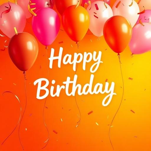 Joyeux Anniversaire Sarah